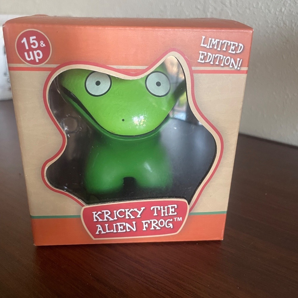Genshi Toy Kricky‎ The Alien Frog Limited Edition Collectible Figure New in box